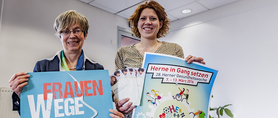 Sabine-Schirmer-Klug (l.) und Dr. Katrin Linthorst laden zur Fachtagung. Foto: Frank Dieper