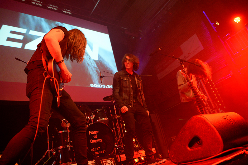 29.01.2017, Herne, Bandfusion Royal in den Flottmann-Hallen. Bild: Gewinnerband EZAN - Foto: Björn Koch