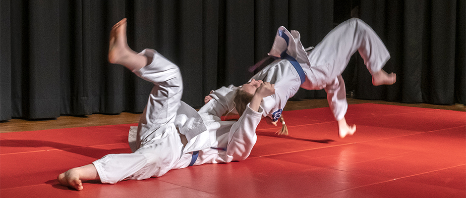 Judovorführung von Nachwuchskämpfer des DSC Wanne-Eickel. ©Thomas Schmidt, Stadt Herne