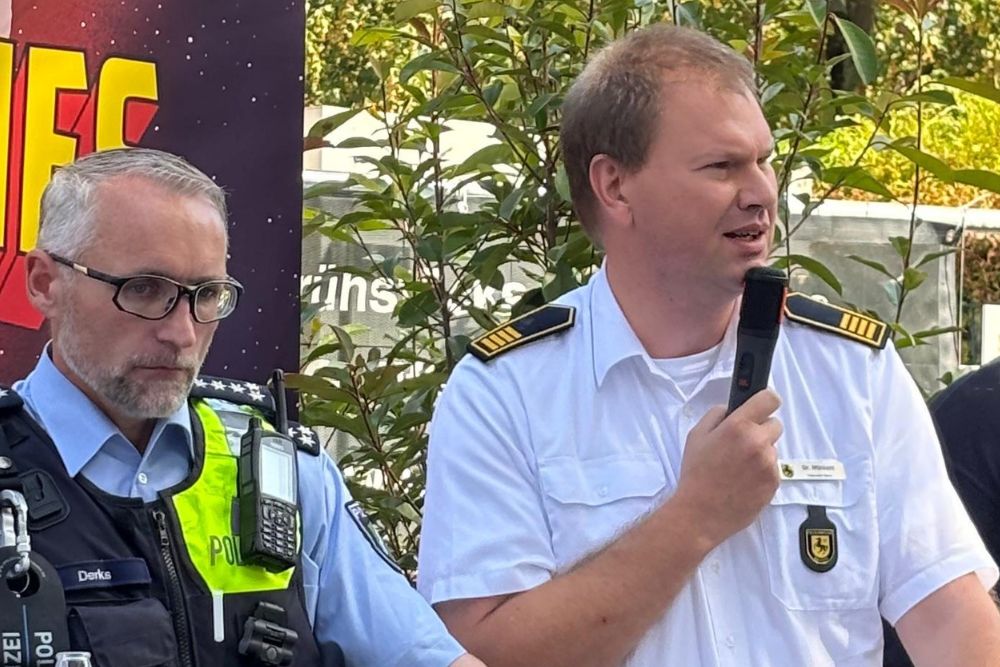 PM Cranger Kirmes_Die ersten drei Tage_Dr. Christian Märkert_Feuerwehr-Chef Foto Stadtmarketing Herne